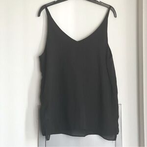 NWOT SHINESTAR Black Camisole Top